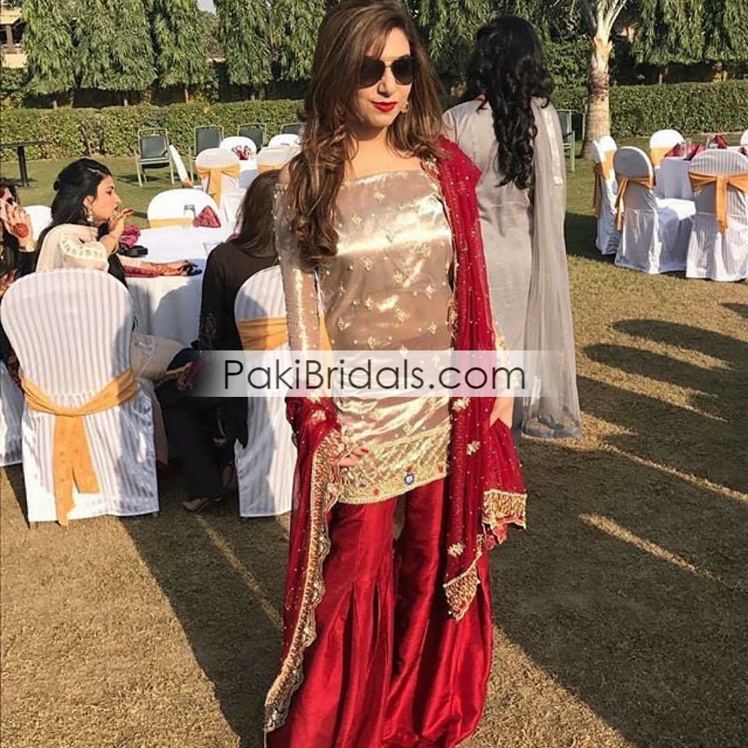 Silk Party Wear Outfit 120 – Pakistan Bridal Dresses