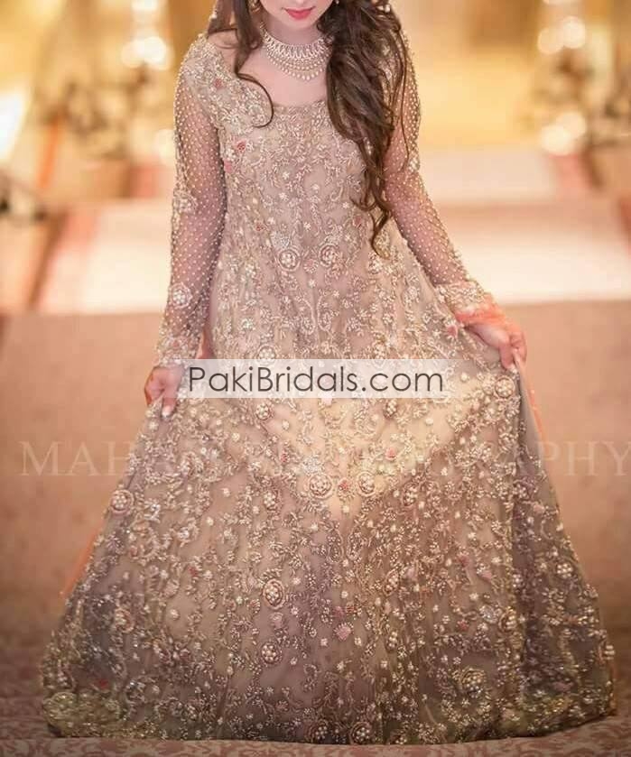 Bridal Maxi Dress 231 – Pakistan Bridal ...