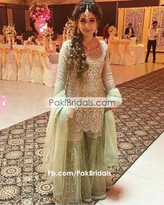 Pakistani Bridal Dresses Bridal Gharara Collection Matawan New Jersey USA  Designer Bridal Collection