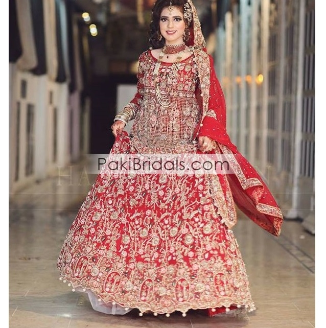 Pakistani Bridal Wear UK USA Canada Australia Designer Mehdi Bridal Wear  Lehenga