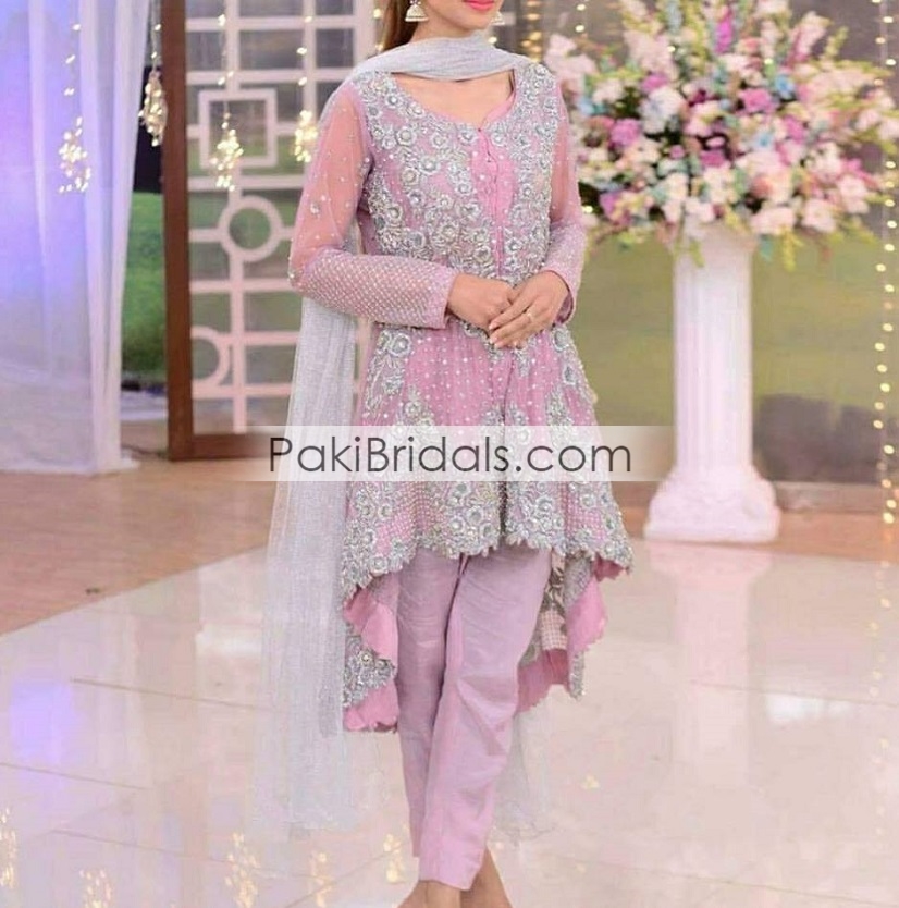 Buy Pakistani Net Peplum Dress Online in India - Etsy