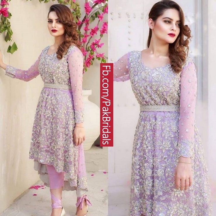 peplum dress for wedding pakistani