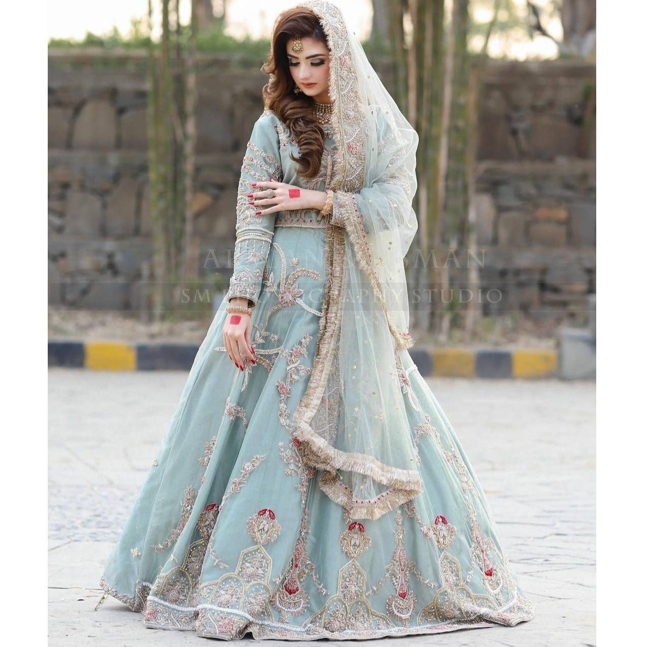 Heavy Embroidered Organza Party Wear Dress 2024 Price in Pakistan (M014521)  - 2023 Designs, Reviews & Videos
