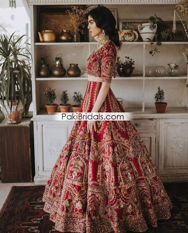 Pakistani Lehenga Barat Dress 771 - Image 4