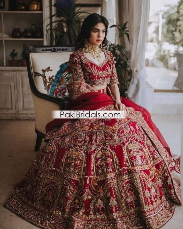 Pakistani Lehenga Barat Dress 771 - Image 5