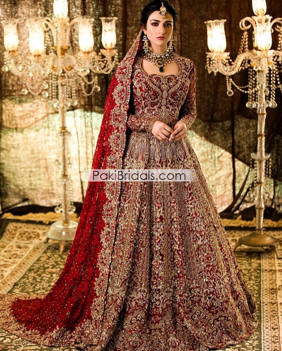 Sara Khan Bridal Dress 787 – Pakistan Bridal Dresses