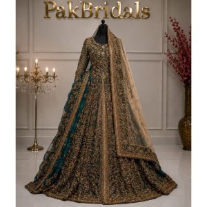 zinc pakistani bridal double dupatta cover